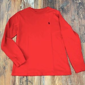 T-Shirt Polo Boys Red color size L